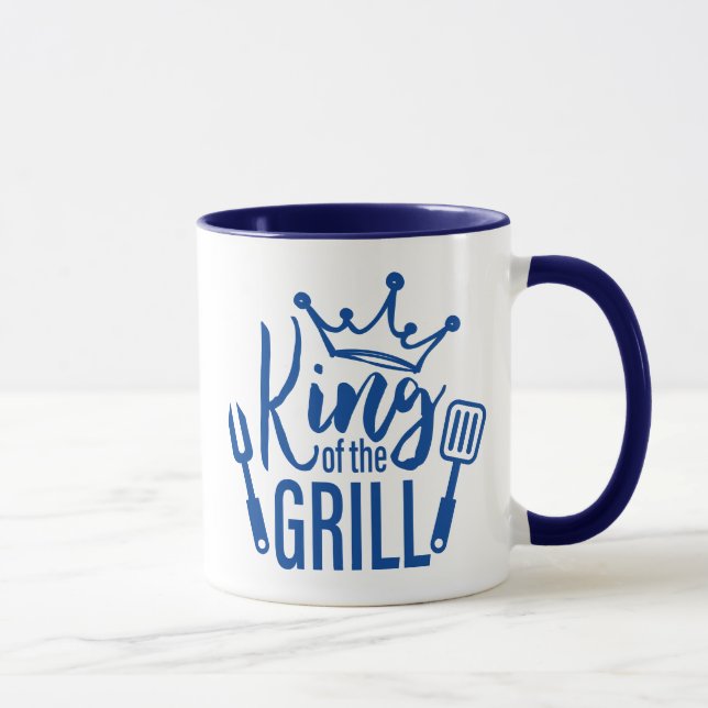 Mug Le roi de la typographie grill (Droite)
