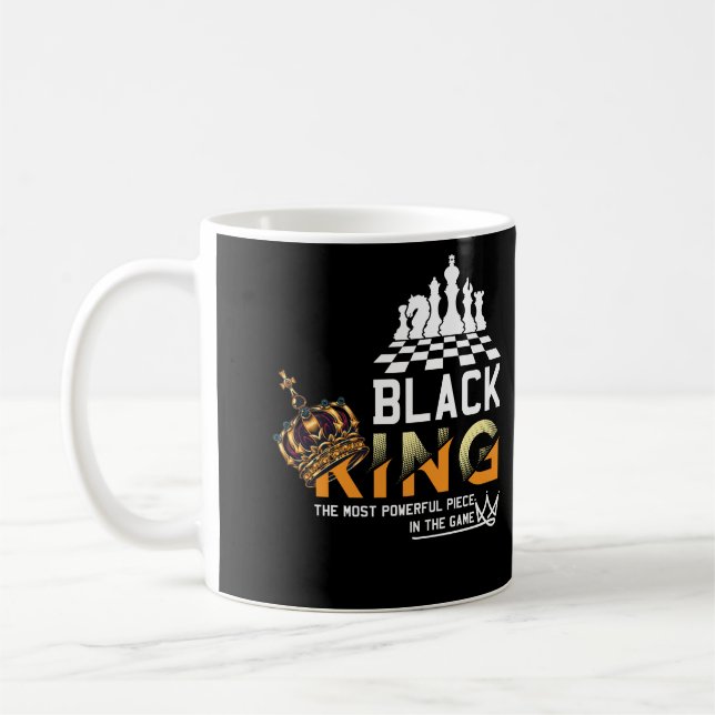 Mug Le Roi Noir La Pièce La Plus Puissante Du Jeu (Gauche)