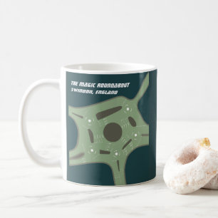 Mug Le rond point magique, Swindon, Angleterre