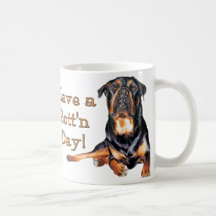 Mug Le rottweiler ont un jour putréfié