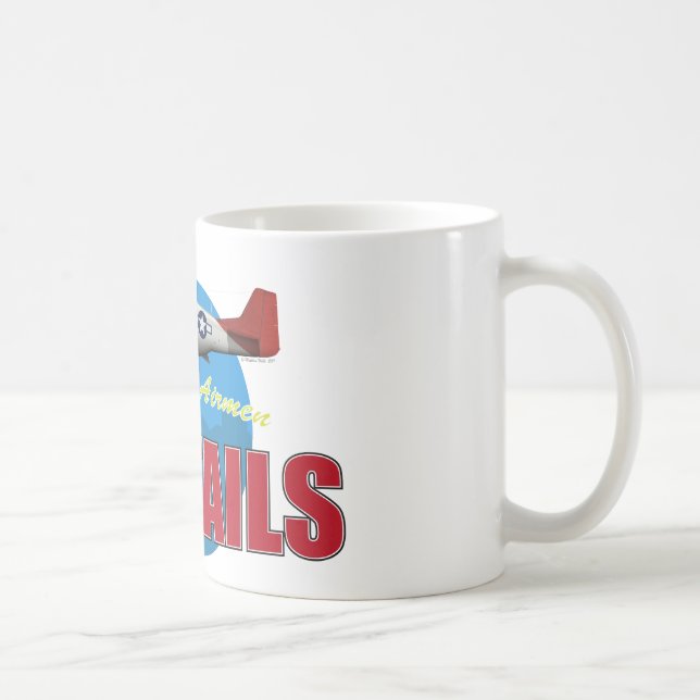 Mug Le rouge coupe la queue des aviateurs de Tuskegee (Droite)