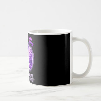Mug Le ruban violet l'esprit peut ne pas se souvenir a