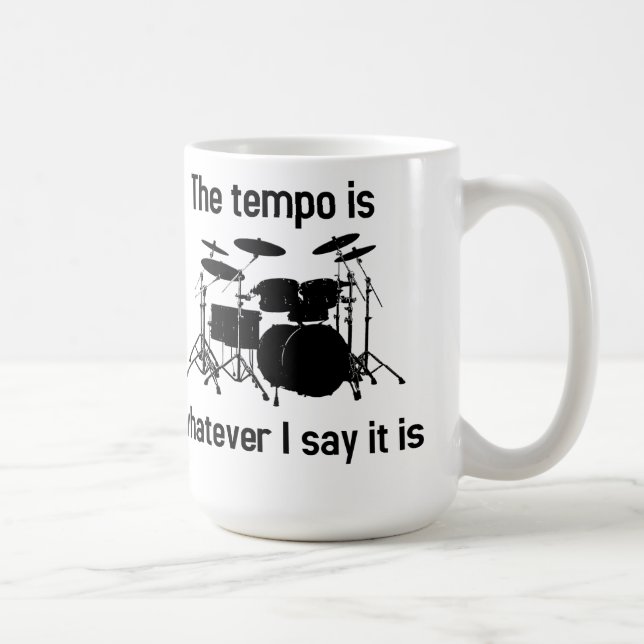Mug le rythme est celui que je dise (Droite)