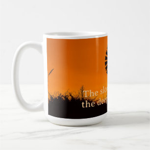 Mug Le rythme plus lent, moulin à vent de la ferme au