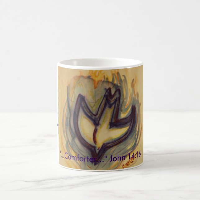 Mug Le Saint-Esprit a plongé, "… édredon…" 14h16 de (Centre)