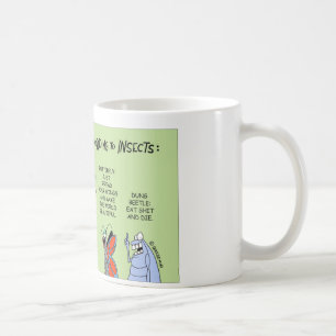 Mug Le scarabée de Dung contemple la signification de