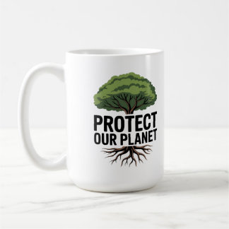 Mug Le secret d'un avenir plus vert est ancré dans l'a
