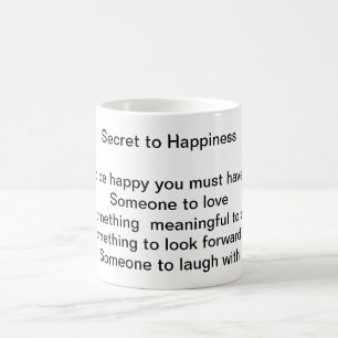 Mug Le secret simple du bonheur