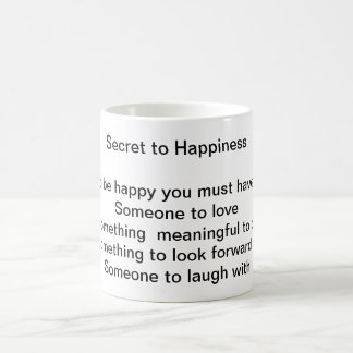 Mug Le secret simple du bonheur