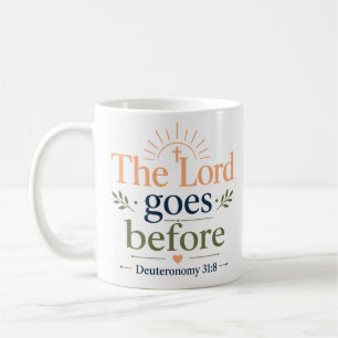 Mug Le Seigneur Marche Avant, Écriture Basée sur la Dé