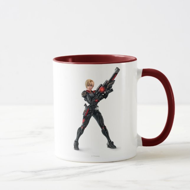 Mug Le sergent Tammy Calhoun avec Guh (Droite)