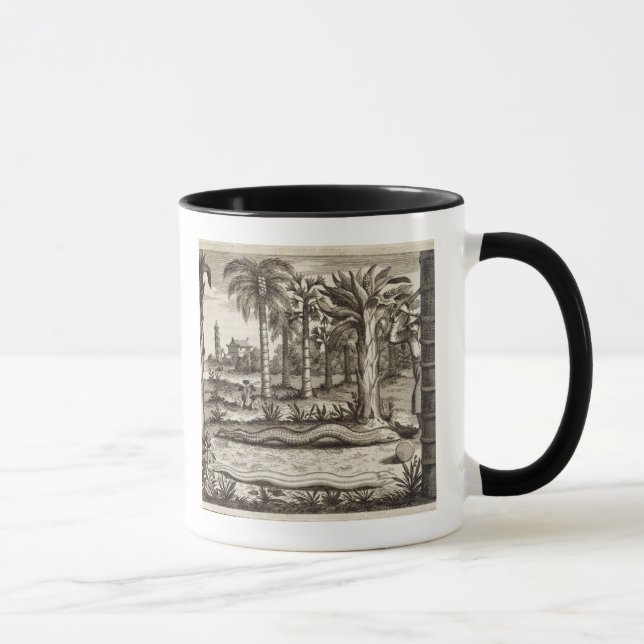 Mug Le serpent en pierre, de "Chine a illustré" par (Droite)