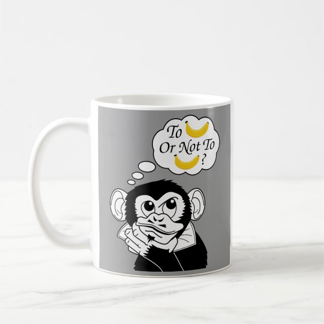 Mug Le singe de Shakespeare (Gauche)