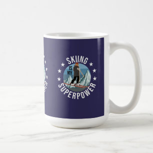 Mug Le Ski Est Ma Superpuissance
