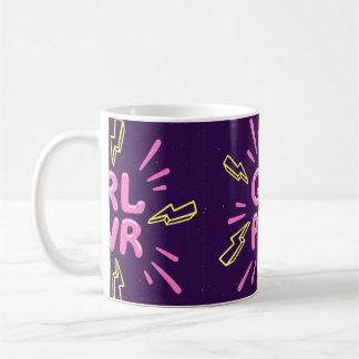 Mug Le slogan du mouvement de puissance des filles san