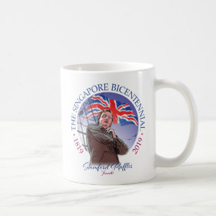 Mug Le souvenir du bicentenaire de Singapour