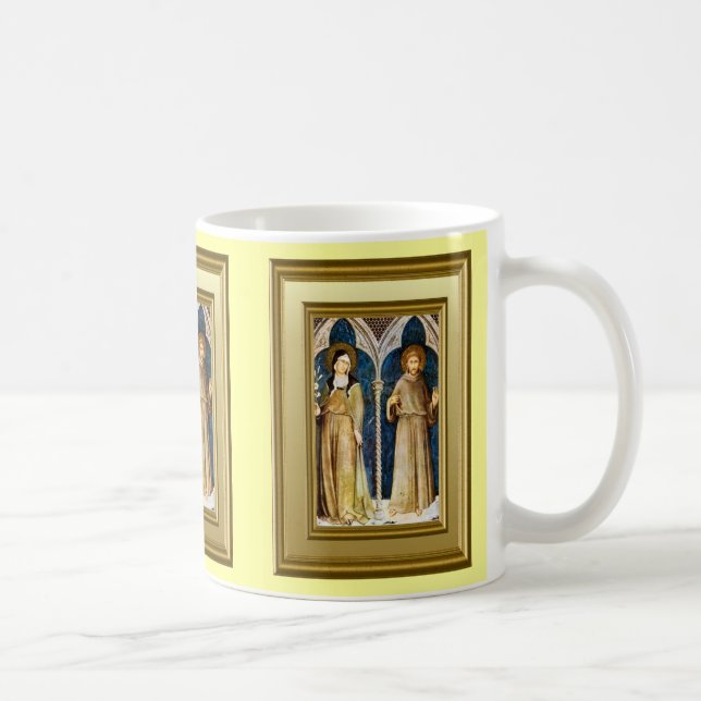 Mug Le St Francis et le St Clare, Assisi (Droite)