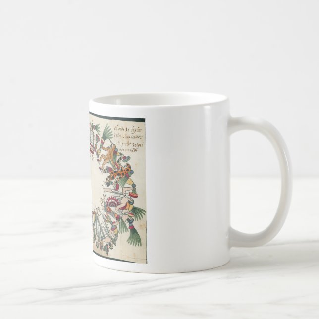 Mug Le style dansant des danseurs Noble Aztèque (Droite)