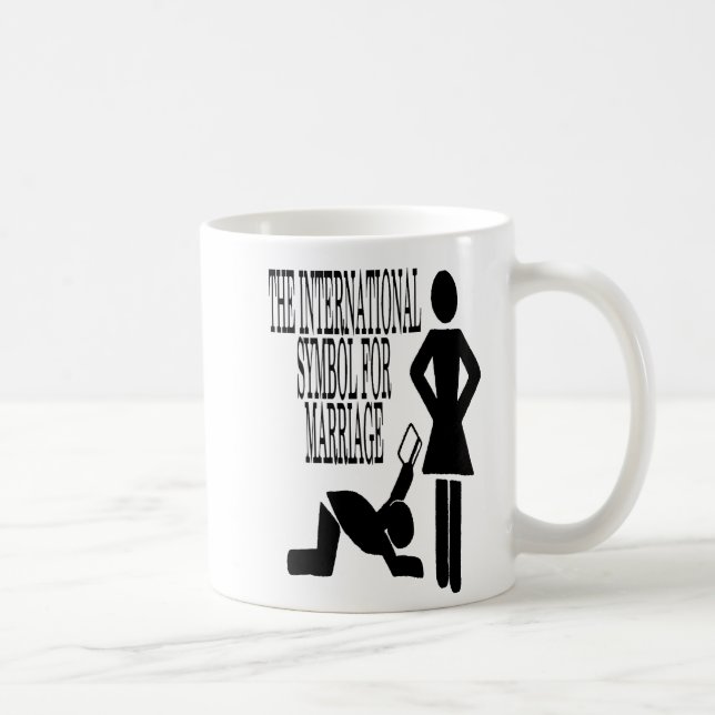 Mug Le symbole international pour le mariage (Droite)