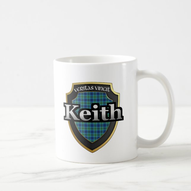 Mug Le tartan écossais de dynastie de Keith de clan (Droite)