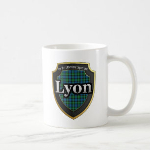 Mug Le tartan écossais de dynastie de Lyon de clan
