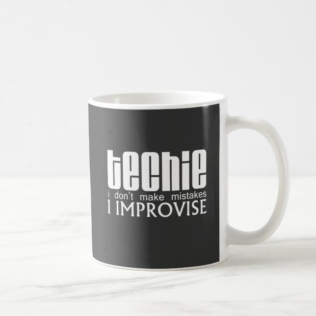Mug Le technicien improvisent (Droite)