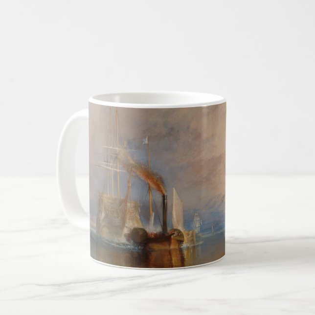Mug Le Temeraire Tourner Sunset Seascape (Devant gauche)