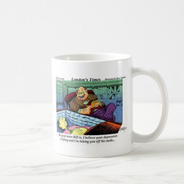Mug Le temps de Prozac sur des cadeaux et Objets de co (Droite)