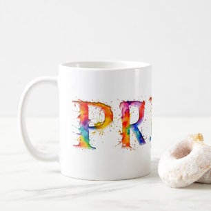 Mug Le texte coloré et créatif de SlipperyJoe sur le t