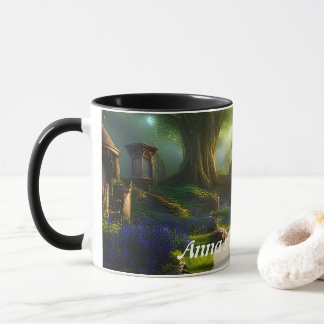 Mug Le thé du matin d'Anna (Avec donut)