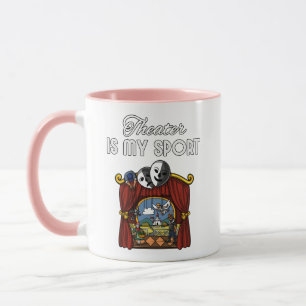 Mug Le Théâtre Est Mon Acteur Sport Actrice Scène Joue