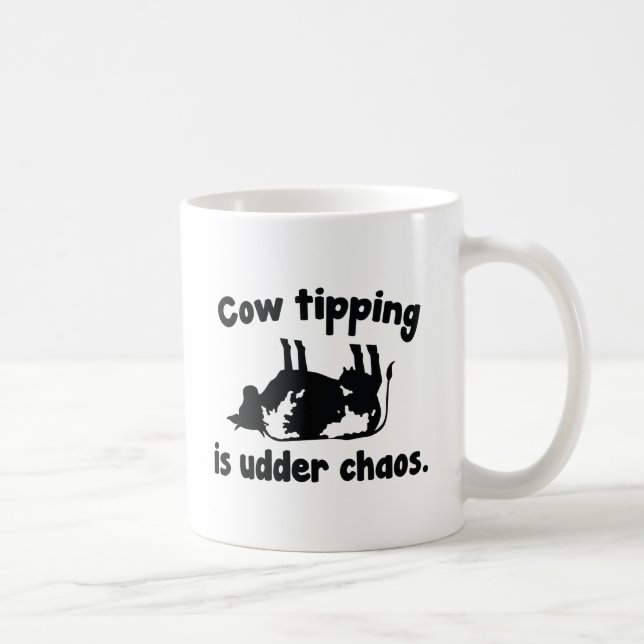 Mug Le Tip De Vache Est Sous Le Chaos (Droite)