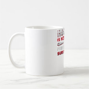 Mug Le Toit N'Est Pas Une Carrière Survie Homme Compét