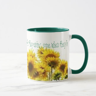 Mug le tournesol, CHACUN ÉCLAIRE MON BUREAU ! !   