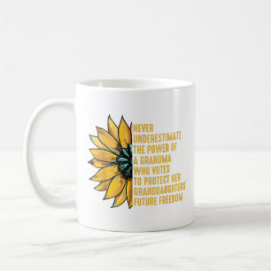 Mug Le tournesol Ne Sous-Estime Jamais Le Pouvoir De G