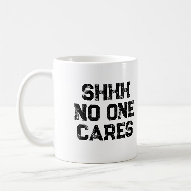 Mug Le Travail De Bureau Sarcastique Drôle Que Personn (Gauche)