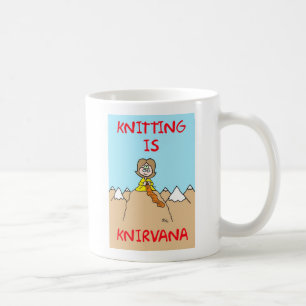 Mug le tricot est knirvana