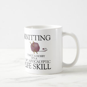 Mug Le tricot n'est pas un passe-temps que c'est une