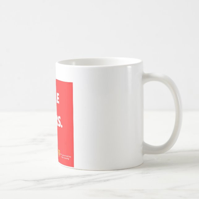 Mug Le vape de certains, obtiennent au-dessus de lui (Droite)