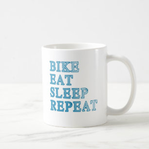 Mug Le vélo, mangent, dorment, répètent des produit