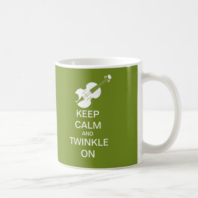 Mug Le vert de chaux gardent le scintillement calme (Droite)