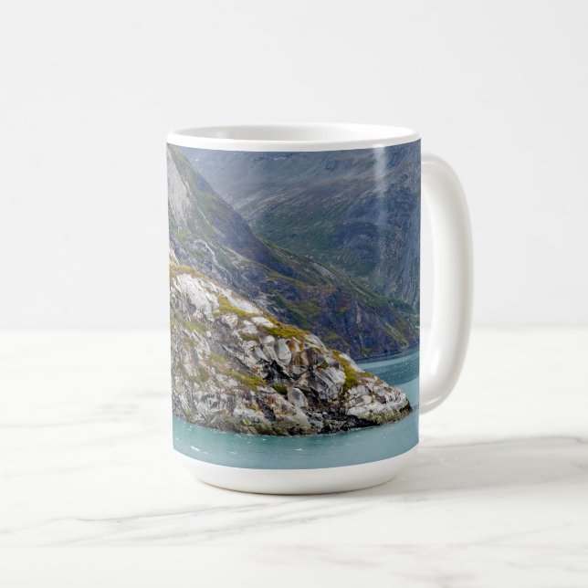 Mug Le vert se réveille dans le bleu (Devant droit)
