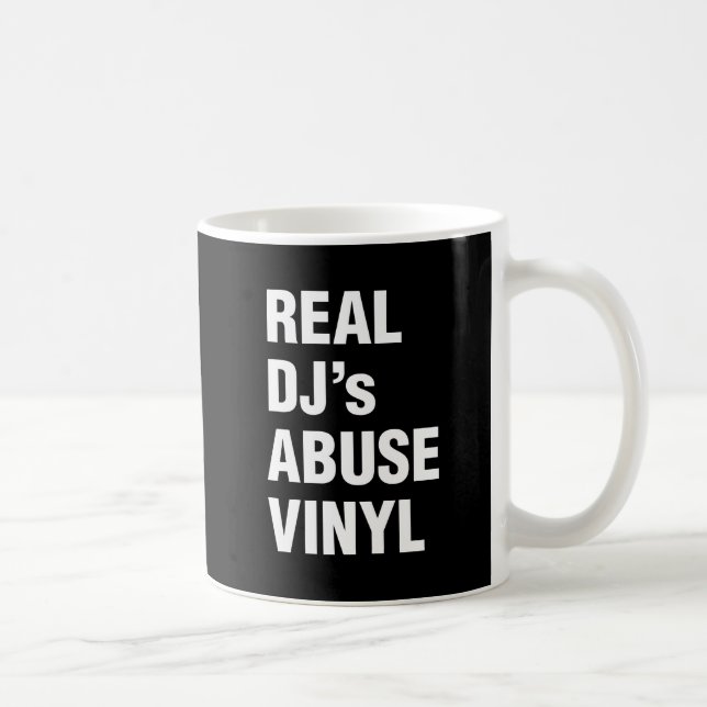 MUG LE VINYLE DE LA VIOLENCE DE VÉRITABLE DJ (Droite)