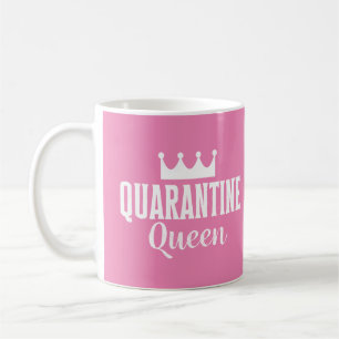 Mug Le virus de la fille rose de Quarantine Queen 2020