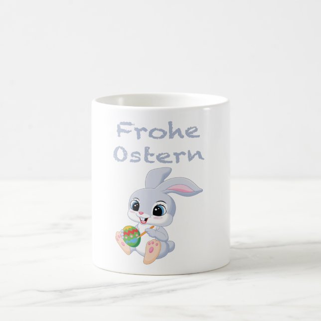 Mug Le visage de Bunny de Pâques, Pâques, Bunny (Centre)