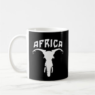 Mug Le visage des éléphants africains Afrique