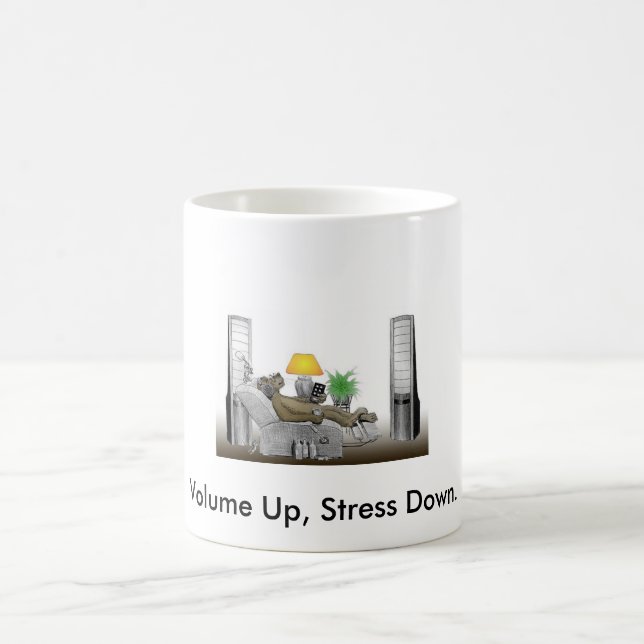 Mug Le volume, soumettent à une contrainte vers le bas (Centre)