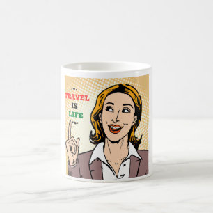 Mug Le Voyage, c'est de la boue de café