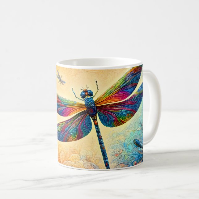 Mug Le voyage de la libellule (Devant droit)
