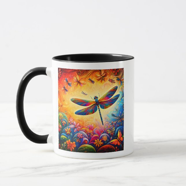 Mug Le voyage de la libellule (Gauche)